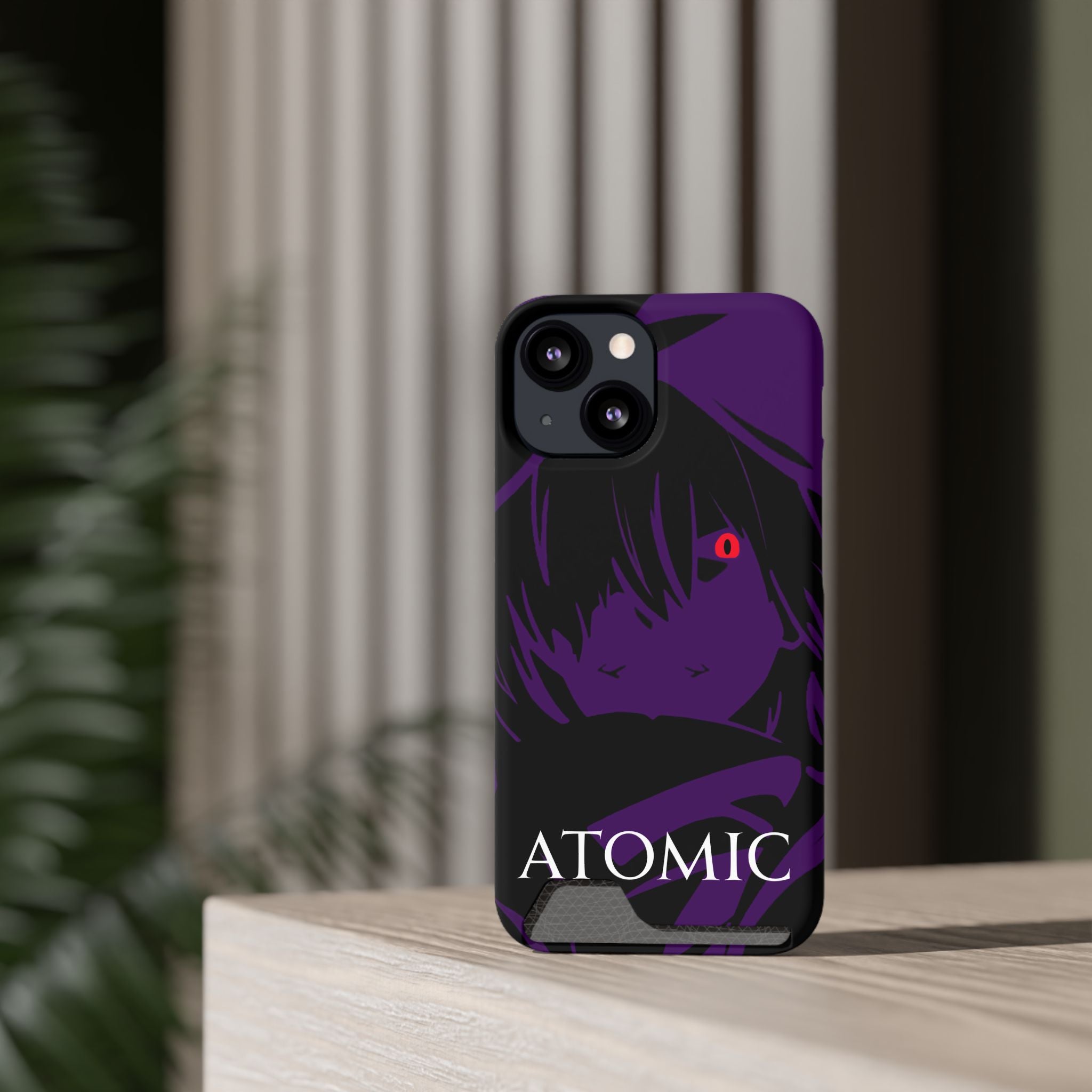 Eminence in Shadow Anime Phone Case with Card Holder