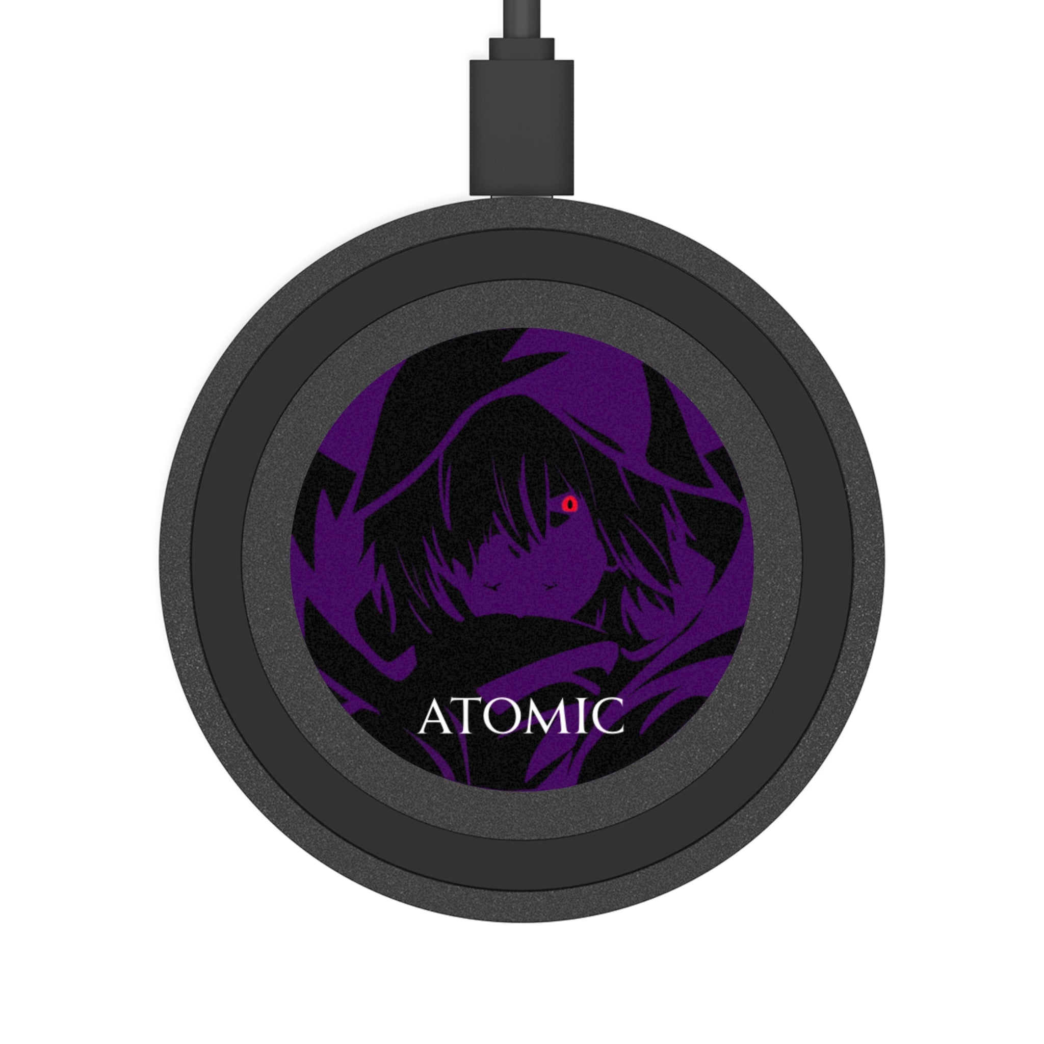 Atomic "Shadow" Anime Wireless Charger - Fast Charging Pad for iPhone & Android