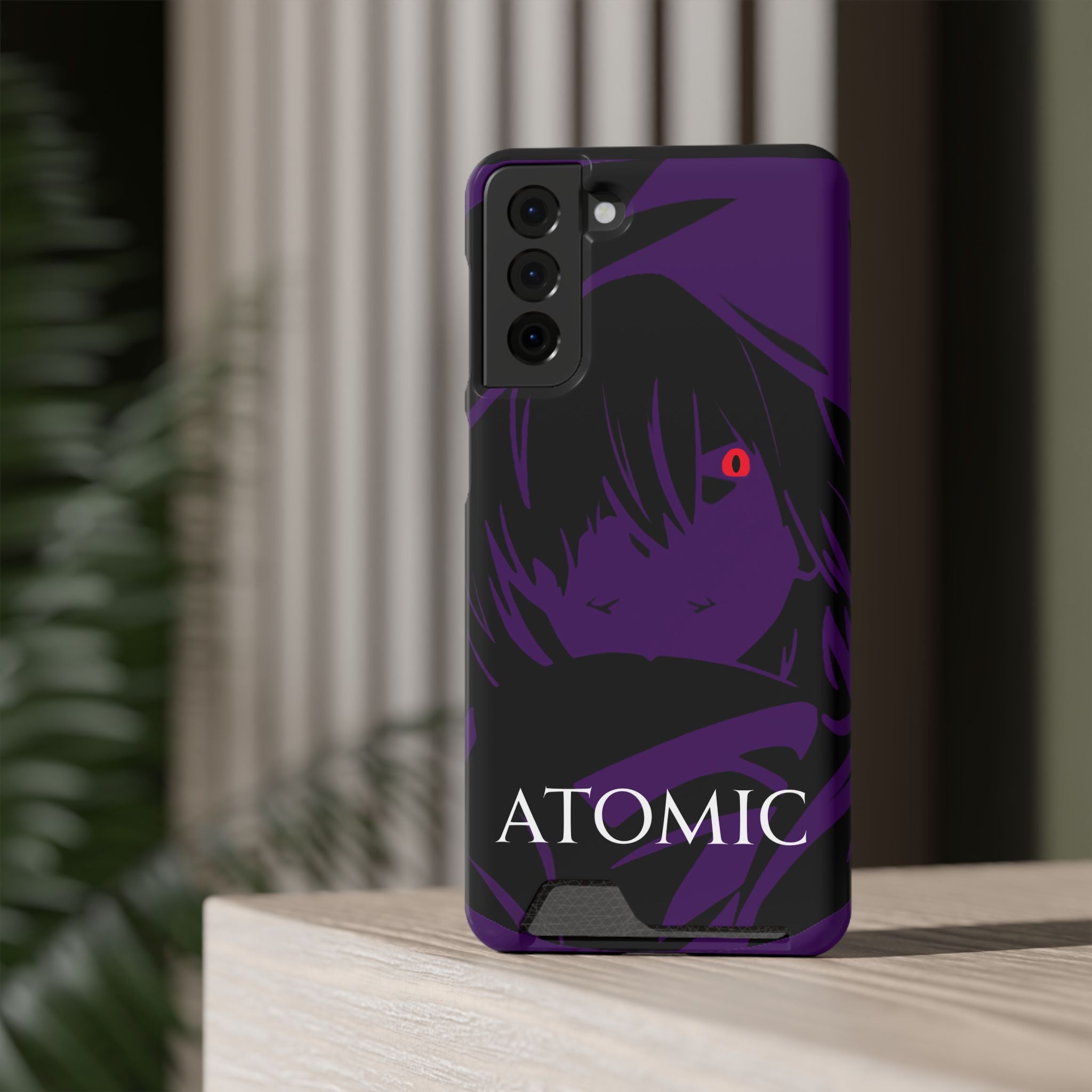 Eminence in Shadow Anime Phone Case with Card Holder