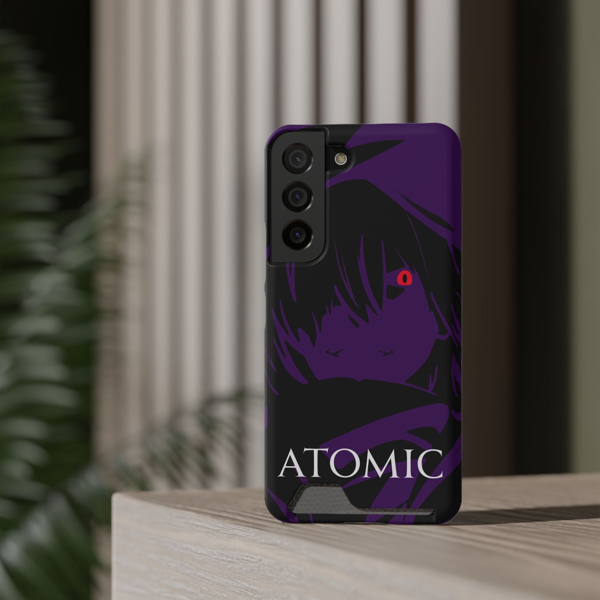 Eminence in Shadow Anime Phone Case with Card Holder